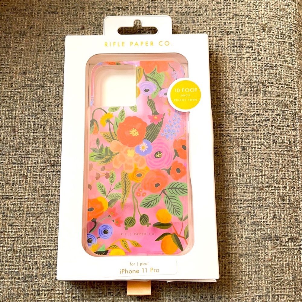 NWT! Rifle Paper iPhone 11 Pro case